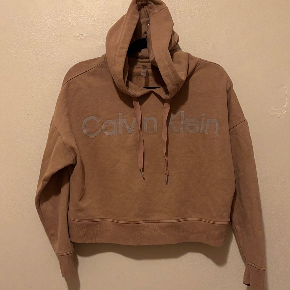 Calvin Klein Tan Hoodie